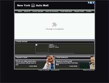 Tablet Screenshot of newyorkautomall.com